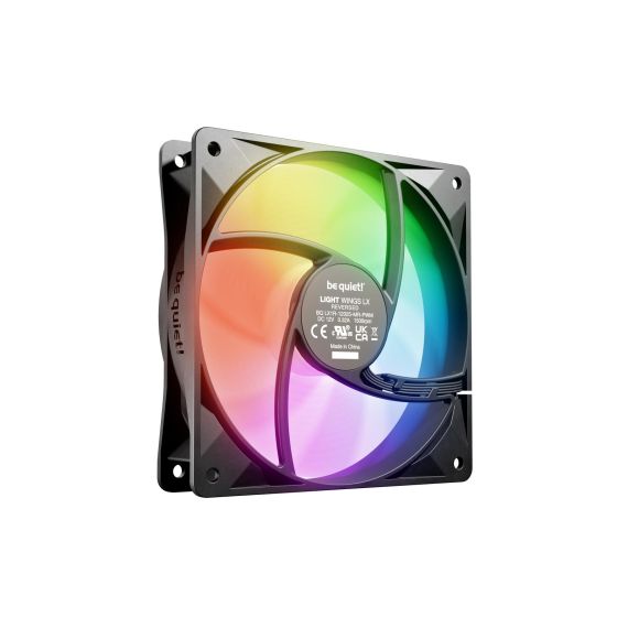 be quiet! Light Wings LX 120 mm PWM Reverse Black / Fan / | BL132
