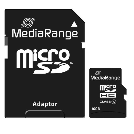 MediaRange / Flash memory card (microSDHC to SD adapter i | MR958