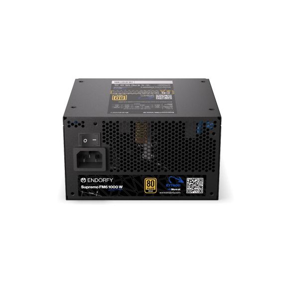 ENDORFY PSU Supremo FM6 80+ Gold 1000 W Power Supply EY7A011