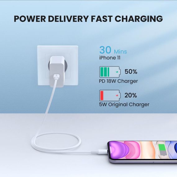 Ugreen 6957303867493 / 2 m / Lightning / USB C / 3 A / 1  | 60749