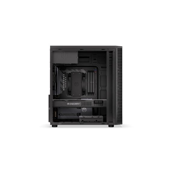 ENDORFY Armis 100 Solid, Tower, PC, Black, ATX, Flex-AT | EY2A015