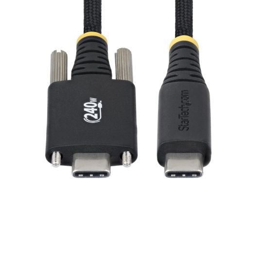 USB cable / 24 pin USB-C (M) straight/lock | S2CEPR2M-USBSL-CABLE