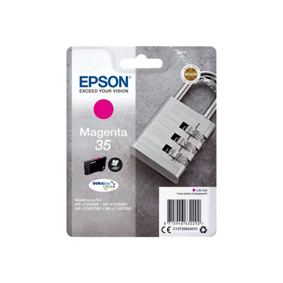 Epson 35 / 9.1 ml / magenta / original / blister / | C13T35834010