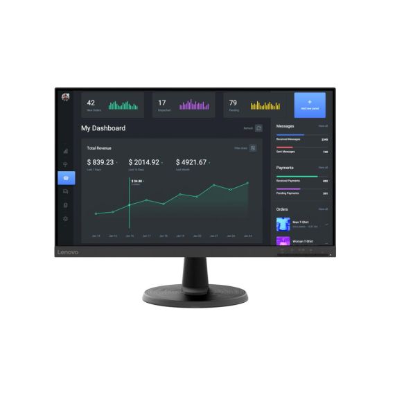 Lenovo D27-40 / LED monitor / 27" / 1920 x 1080 Full | 67A3KAC6EU