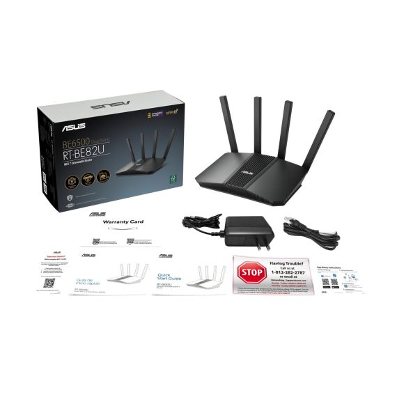 WiFi 7 (802.11be), 2.4/5GHz, 2.0 GHz quad-core  | 90IG0990-MO9B00