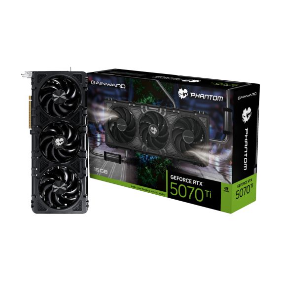 Gainward GeForce RTX 5070 Ti Phantom / Gra | NE7507T019T2-GB2030P