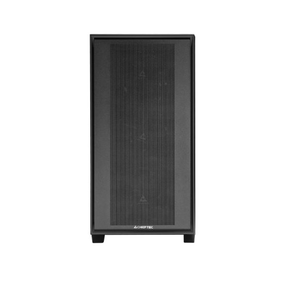 Chieftec Midi Tower GS-03B-BLK-OP, Schwarz, Midi Tower, PC, Black