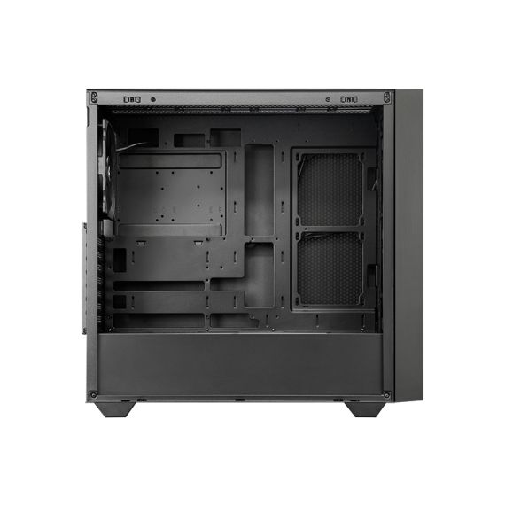 Chieftec Midi Tower GS-03B-BLK-OP, Schwarz, Midi Tower, PC, Black