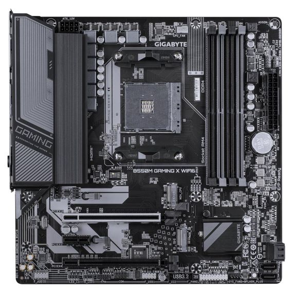 Gigabyte B550M GAMING X WIFI6 / Motherboard / micro ATX / Socket