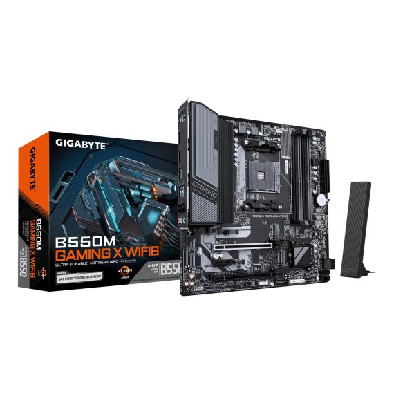 Gigabyte B550M GAMING X WIFI6 / Motherboard / micro ATX / Socket