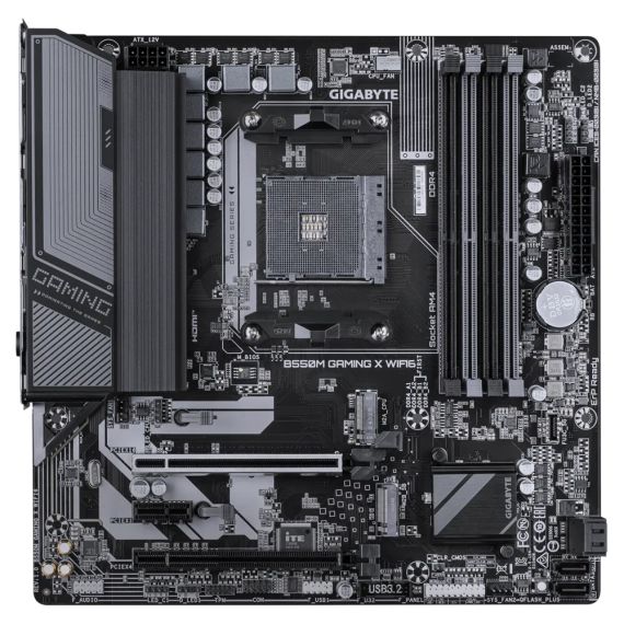 Gigabyte B550M GAMING X WIFI6 / Motherboard / micro ATX / Socket