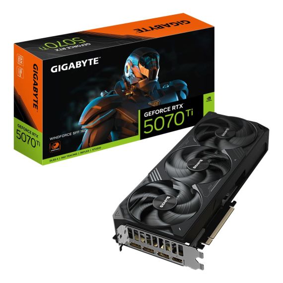 Gigabyte GeForce RTX 5070 Ti WINDFORCE SFF | GV-N507TWF3-16GD 1.0