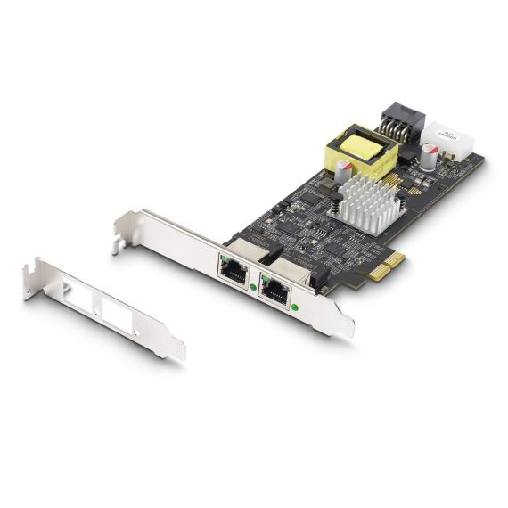 StarTech.com 2-Port 2.5Gbps PoE Network Ca | PR22GIP-NETWORK-CARD