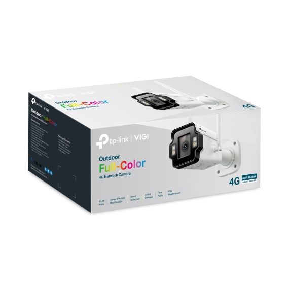 VIGI 4MP Outdoor Full-Color 4G Bullet Netw | InSight S345-4G(4mm)