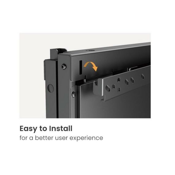 Equip Pro / Bracket / for 2 flat panels / steel / black  | 650370