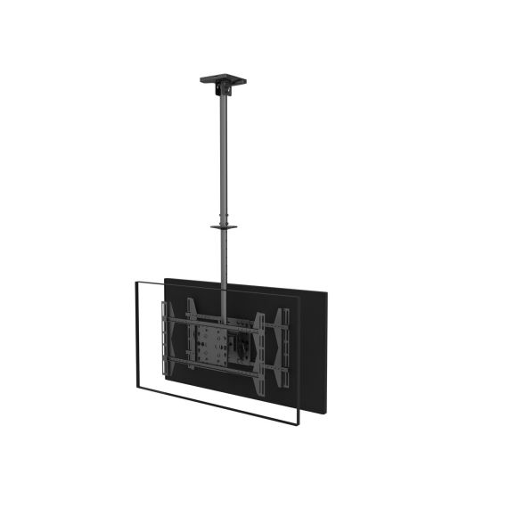 Equip Pro / Bracket / for 2 flat panels / steel / black  | 650370