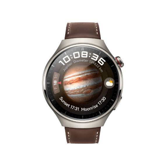 Huawei Watch 4 Pro / Titanium / smart watch with strap | 55020AMG