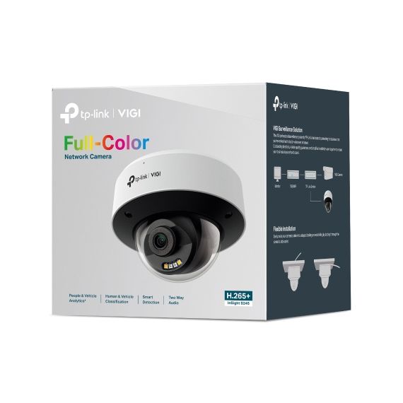 VIGI 4MP Outdoor Full-Color Bullet Network  | InSight S245(2.8mm)