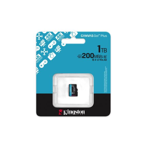 Kingston Technology 1TB microSDXC Canvas Go Plus Ge | SDCG4/1TBSP