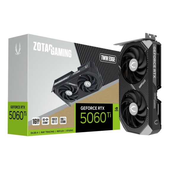 Zotac GAMING GeForce RTX 5060 Ti Twin Edge, GeFo | ZT-B50620E-10M
