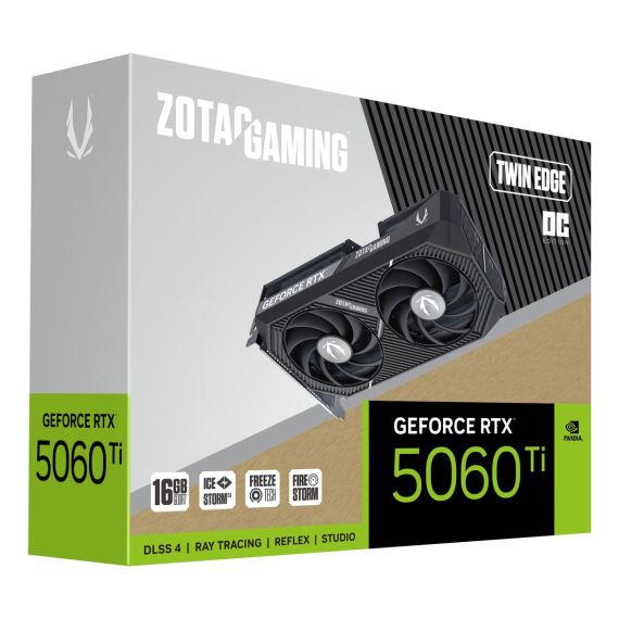 Zotac GAMING GeForce RTX 5060 Ti Twin Edge OC, G | ZT-B50620H-10M