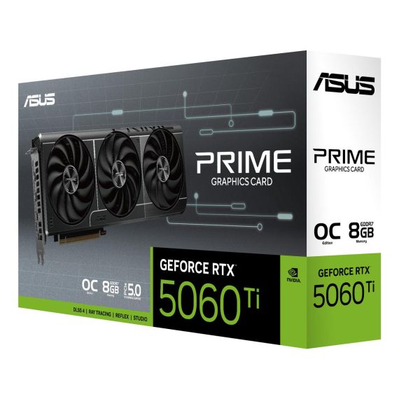 Prime GeForce RTX 5060 Ti 8GB GDDR7 OC Edition  | 90YV0MP0-M0NA00