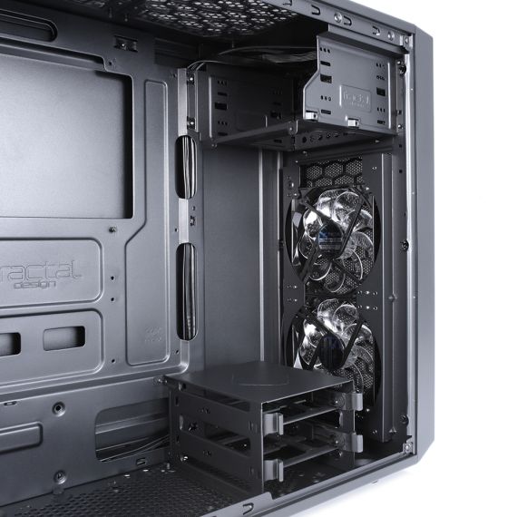 Fractal Design Focus G / Tower / ATX / no powe | FD-CA-FOCUS-BK-W