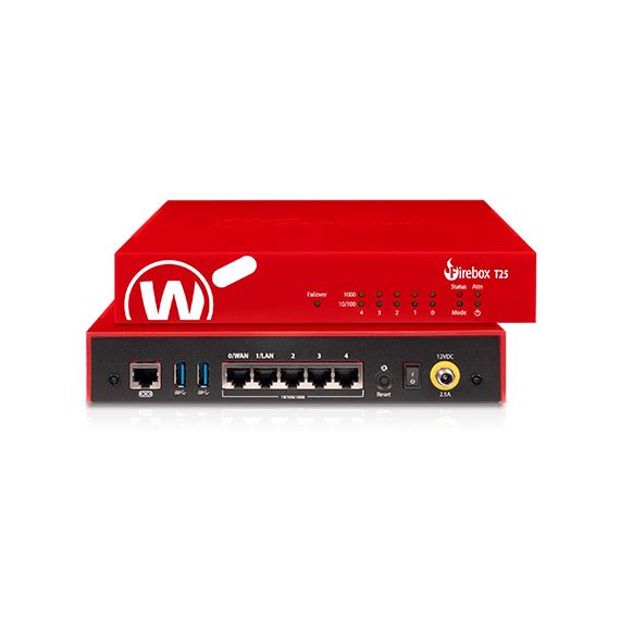 WatchGuard Firebox T25 / Security appliance / with 5 y | WGT25005