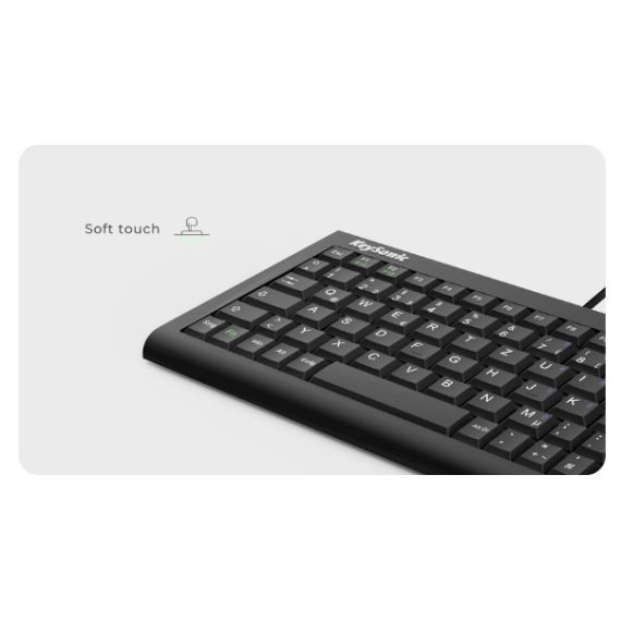 KeySonic ACK-3401U / Keyboard / USB / UK / black | ACK-3401U (UK)