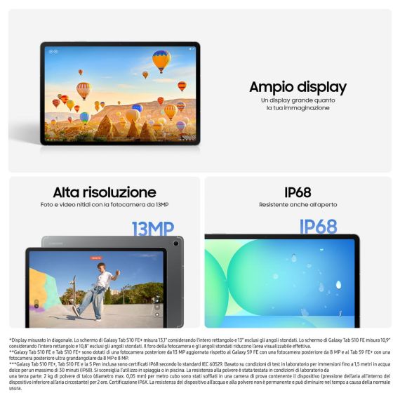 Samsung Galaxy Tab S10 FE, 27.7 cm (10.9"), 2304 | SM-X520NZAPEUE