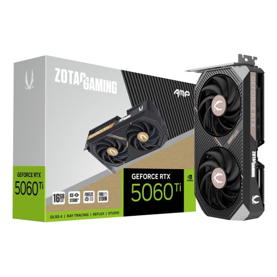 Zotac GAMING GeForce RTX 5060 Ti AMP, GeForce RT | ZT-B50620F-10M