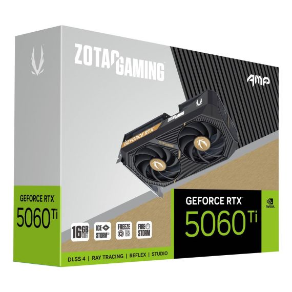 Zotac GAMING GeForce RTX 5060 Ti AMP, GeForce RT | ZT-B50620F-10M