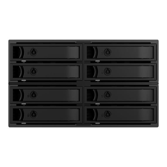 ICY BOX IB-2281SAS-12G / Storage drive cage / 2.5" / black
