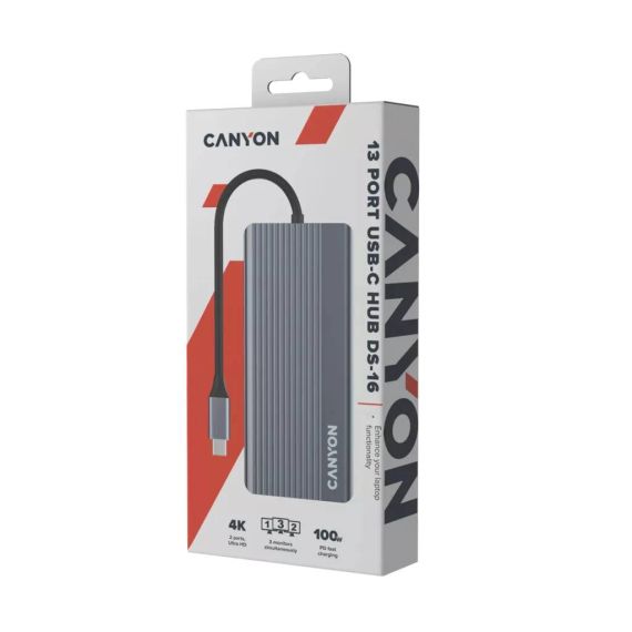 Canyon USB13in1 hub USBC CNSTDS16