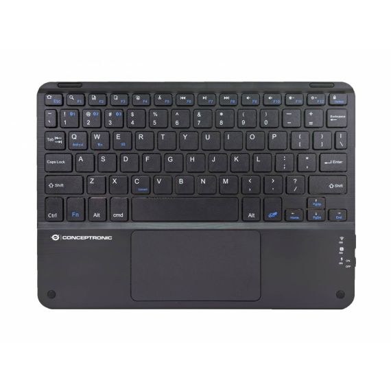 Conceptronic 10-inch Bluetooth Touchpad Keyboard, QWERTY 10 TOBIN01BUS