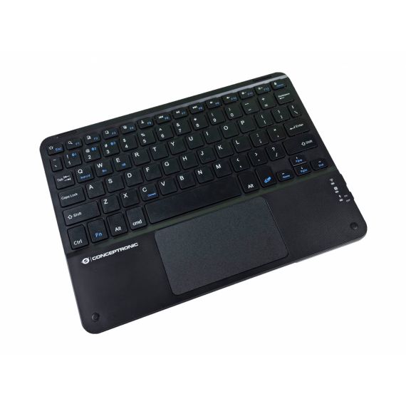 Conceptronic 10-inch Bluetooth Touchpad Keyboard, QWERTY 10 TOBIN01BUS