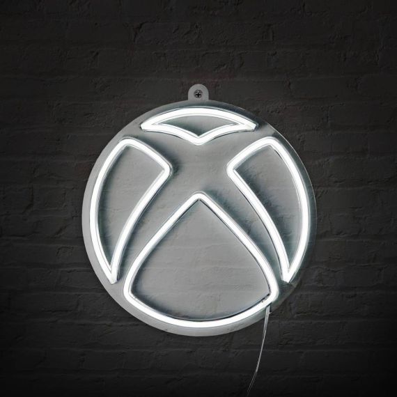 UKONIC Xbox White Logo Acrylic Neon Wall Light 10"17125