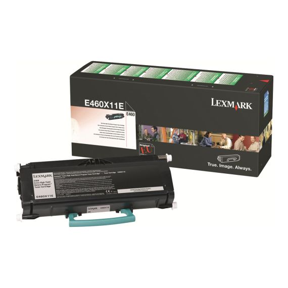 Lexmark / Extra High Yield / black / original / toner  | E460X11E