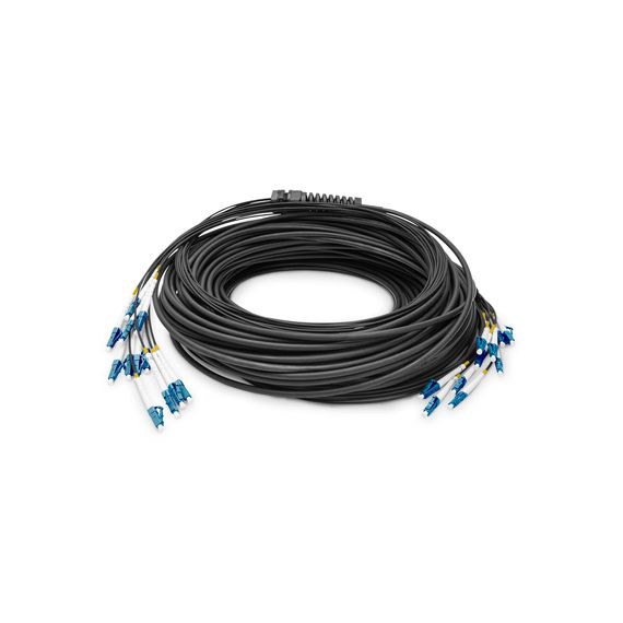 DIGITUS / Breakout cable / LC/UPC single-mod | DK-2A33CUE50BK-BBB