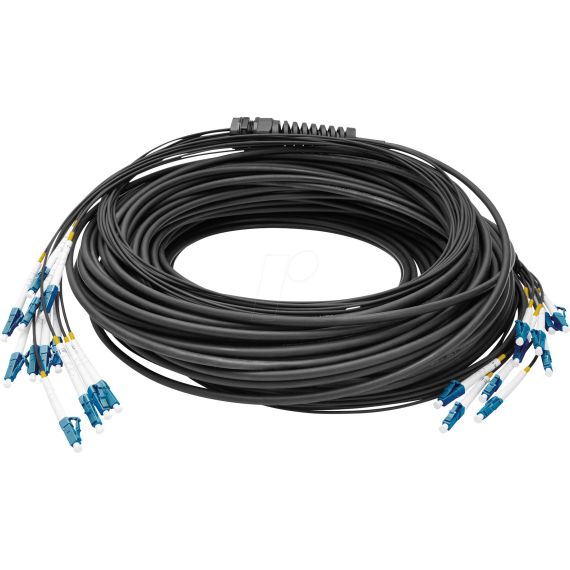 DIGITUS / Breakout cable / LC/UPC single-mod | DK-2A33CUE50BK-BBB