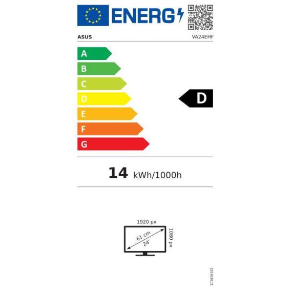 ASUS VA24EHF LED monitor 24 (23.8 viewable) 90LM0560B04170