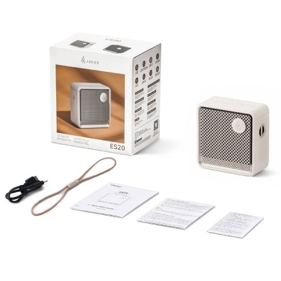 Edifier ES20 Portable Bluetooth Speaker ivory
