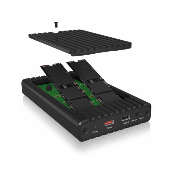 ICY BOX IB2817MCLC31 Storage enclosure for two IB2817MCLC31
