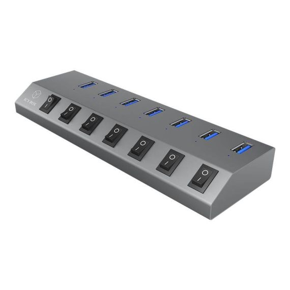 ICY BOX IBHUB1701C3 Hub 7 x SuperSpeed USB 3.0 IBHUB1701C3