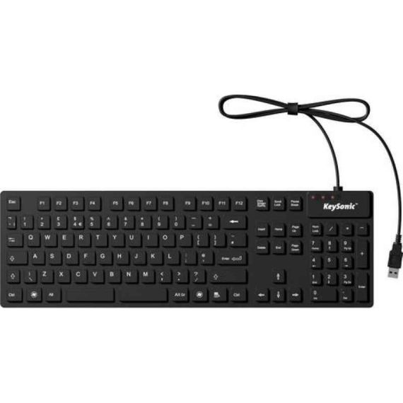 KeySonic KSK8030 IN Keyboard USB UK KSK8030 IN (UK)