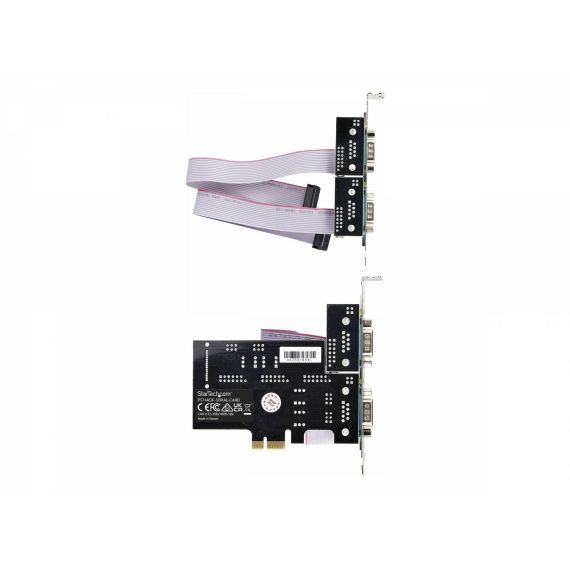 StarTech.com 4Port Serial PCIe Card, PS74ADFSERIALCARD