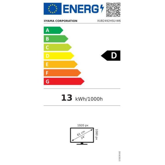 iiyama ProLite XUB2492HSUW6 LED monitor 24 XUB2492HSUW6
