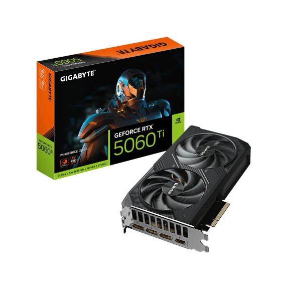 GIGABYTE GeForce RTX 5060 Ti WINDFORCE OC 8G  | GV-N506TWF2OC-8GD