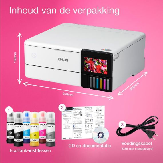 Epson EcoTank ET-8500 / Multifunction printer / colo | C11CJ20401