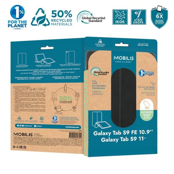 Mobilis RE.LIFE / Flip cover for tablet / eco-design, wi | 068017